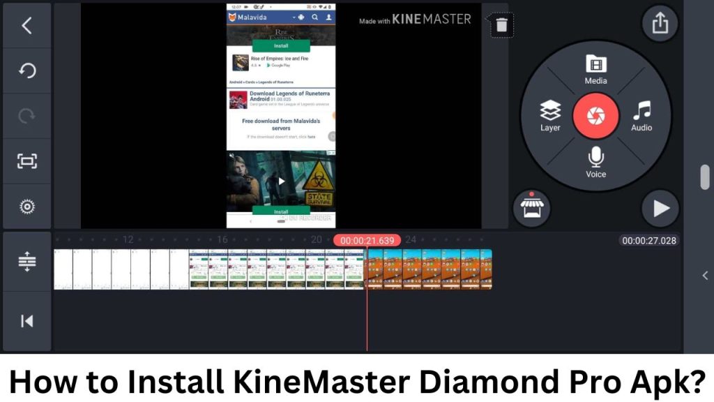 Kinemaster Diamond Pro Mod Apk